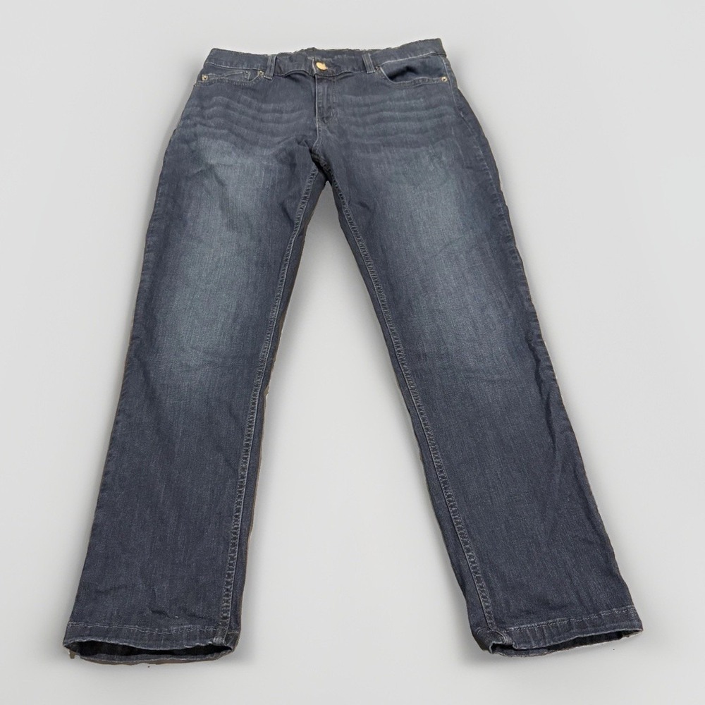 Mugsy Fultons Jeans Men 35x30 Blue Medium Wash Stretch